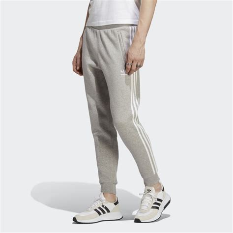 adidas originals 3 stripes dames grijs broek|adidas jogging broek dames.